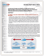 White Paper - Mutualink Provides Interoperability Solution to Meet National Security Communicati ons Priorities