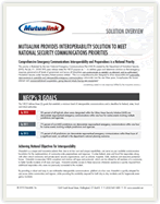 White Paper - Mutualink Provides Interoperability Solution to Meet National Security Communicati ons Priorities