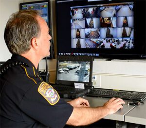 While serving as lieutenant at the Brazos County Sheriff’s Office, Thomas Randall played a key role experimenting and testing digital video technologies for the department. Today, law enforcement and other first responders rely on countless video technologies to augment their day-to-day operations. (Photo by Kyle S. Richardson, FirstNet Senior Public Safety Liaison)