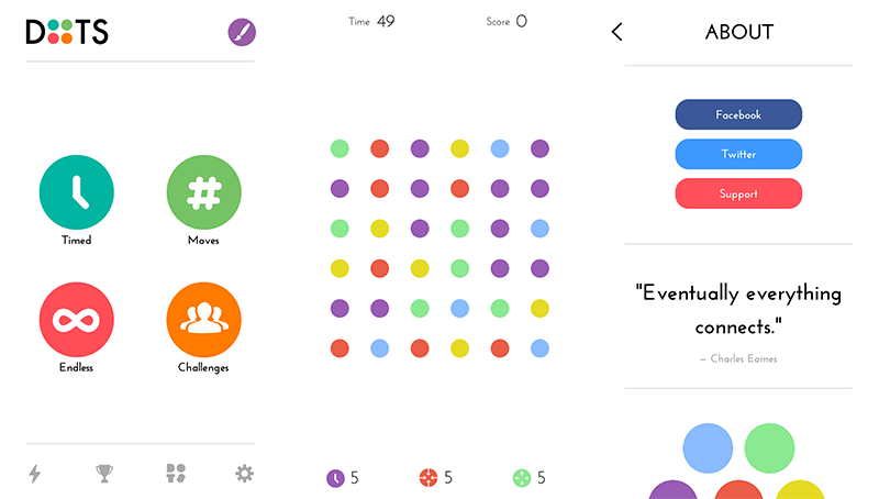 Dots Game as a Metaphor for Emergency Management Agency Connection