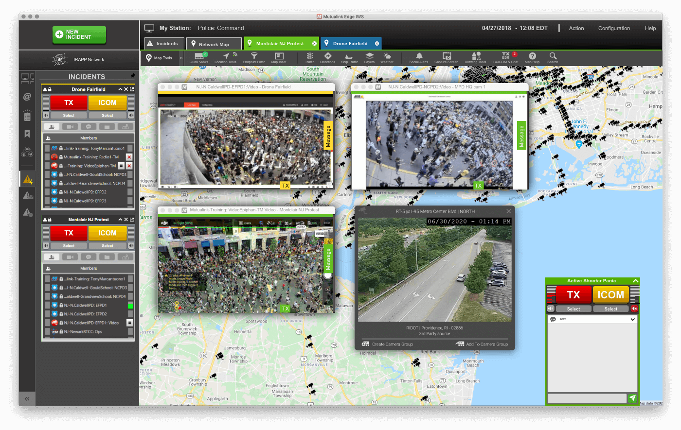 new gui maps enhanced view drone videos