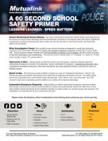 A 60-Second School Safety Primer